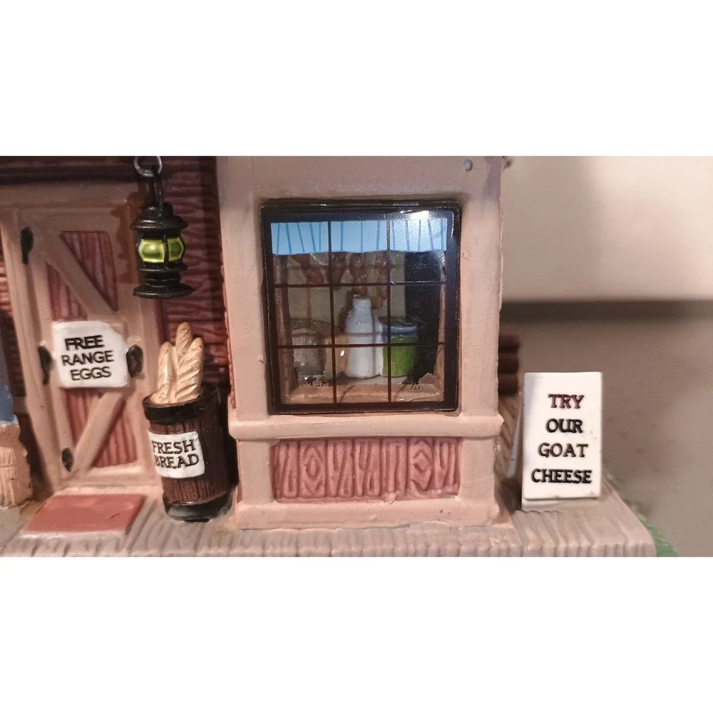 Lemax Elmer's Country Grocery Store Village Collection Brown Good Harvest Rustic